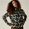 Frankie Fleece Mono Shadow Floral