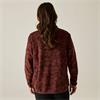 Frankie Fleece Dark Cherry Shadow Floral