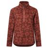 Frankie Fleece Dark Cherry Shadow Floral