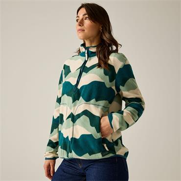 Frankie Fleece Abstract Mountainscape