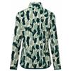 Margot 1/4 Zip Fleece Deep Pine Brushstroke Camo Print