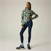Margot 1/4 Zip Fleece Deep Pine Brushstroke Camo Print