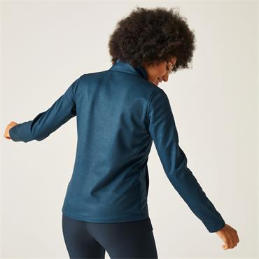 Connie V Walking Jacket Navy Marl