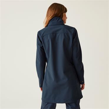 Carisbrooke Softshell Jacket Navy Aruba Blue