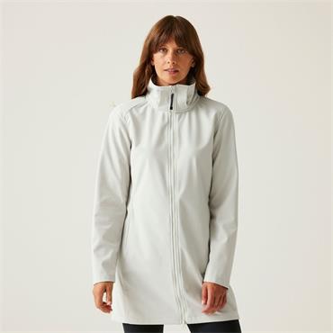 Carisbrooke Softshell Jacket Oyster Mushroom Wisteria