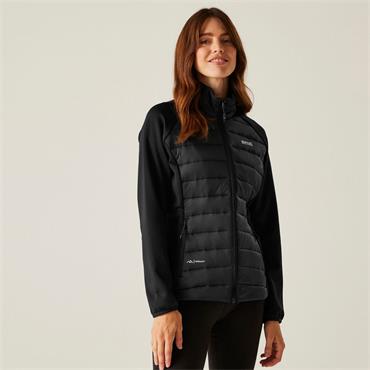 Women's Clumber V Hybrid Jacket Black