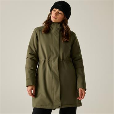 Vallina Jacket Bark Green/black