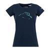 Women's Breezed V T-Shirt Navy