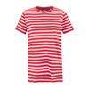 Bayletta Short Sleeve T-shirt High Risk Red/white Stripe