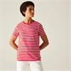 Bayletta Short Sleeve T-shirt High Risk Red/white Stripe