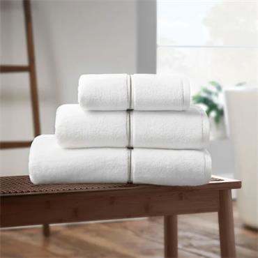 Zero Twist Satin Stitch White