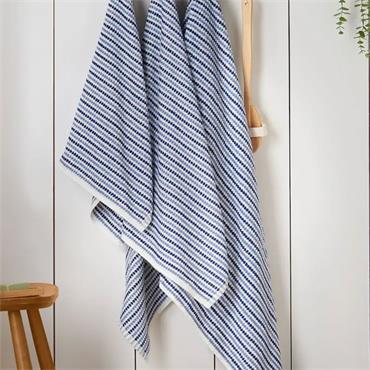 Rice Weave Stripe Blue