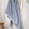 Rice Weave Stripe Blue