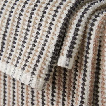 Rice Weave Stripe Grey