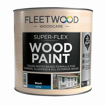 Super-Flex Wood Paint Black