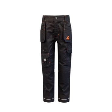 Xpert Pro Junior Stretch Work Trouser Black