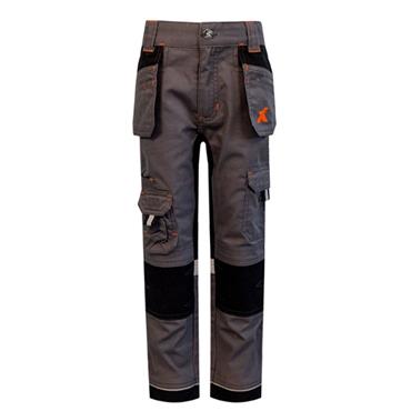 Xpert Pro Junior Stretch Work Trouser Grey