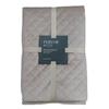 Fervor & Hue Quilted Velvet Throw Mocha 270x130cm