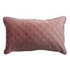 Fervor & Hue Quilted Cushion Rose Quartz 30x50cm