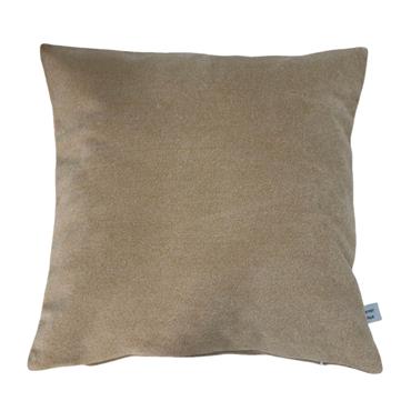 Fervor & Hue Cushion Plain Solara Beige 45x45cm