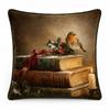 Fervor & Hue Christmas Robin Cushion 45X45Cm