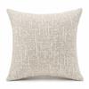 Fervor & Hue Sonara Rustic Soft Taupe Cushion 45X45Cm