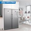 Powerpoint Hybrid Fridge Freezer Steel 380l 750mm