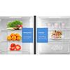 Powerpoint Hybrid Fridge Freezer Steel 380l 750mm