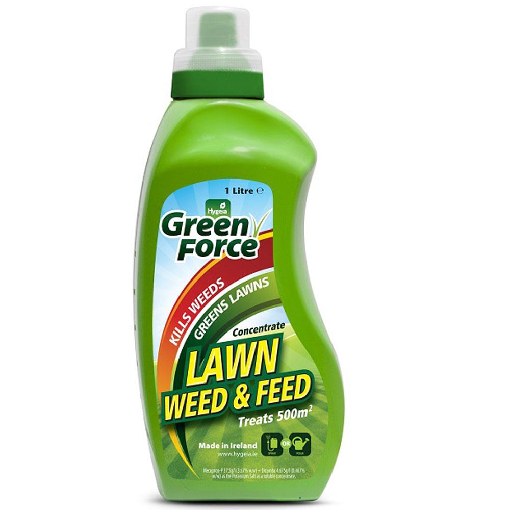 Hygeia Greenforce Lawn Weed & Feed 1L Stakelums Home & Hardware