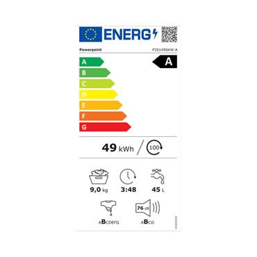 Powerpoint 9kg Washing Machine