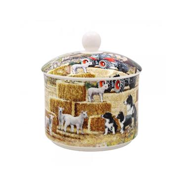 Cockerel And Hen Sugar Bowl
