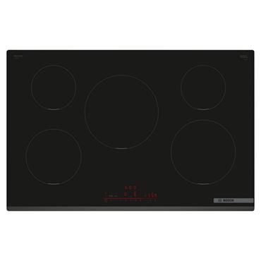 Bosch 80cm Series 6 Induction Hob Black
