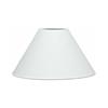 KayKraft Plain Coolie Shade White 9"