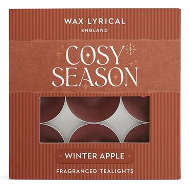 Wax Lyrical Tealights Winter Apple 9 Pack