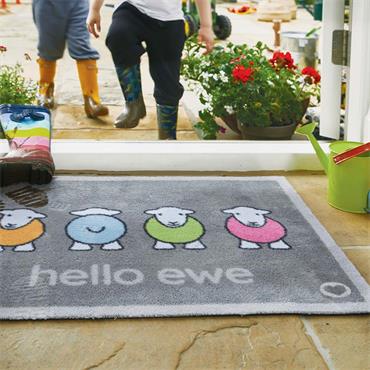 Hug Rug Hello Ewe Herdy Mat 50x75cm