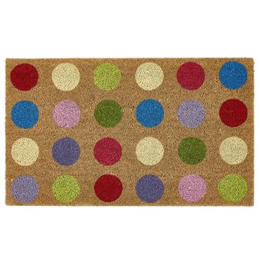 My Mat Coir Spots Mat 45x75cm