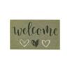 My Mat Coir Welcome Sage Mat 45x75cm