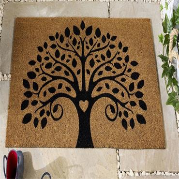 MY MAT COIR TREE OF LIFE 45X75cm