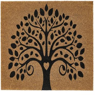 MY MAT COIR TREE OF LIFE 45X75cm