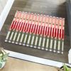 My Mat My Colour Block Weave Mat 50x75cm