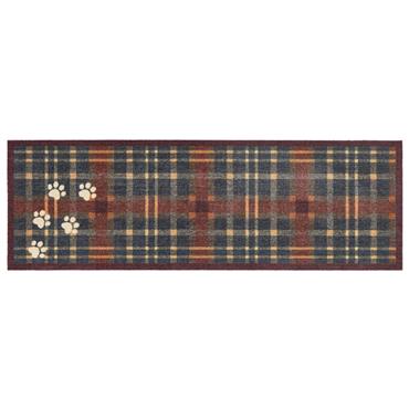 Howler & Scratch Plaid Paws Runner 50x150cm