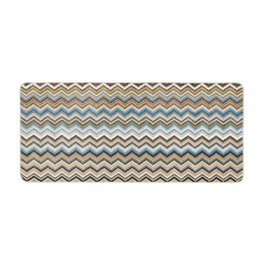 My Mat Multi Natural Zig Zag Mat 50x75cm