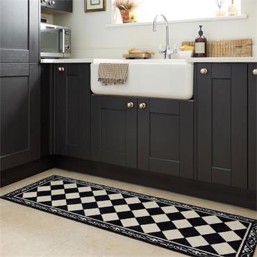 My Mat Manor Tile Runner 50x150cm