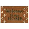 My Mat Coir Welcome Paws Mat 45x75cm