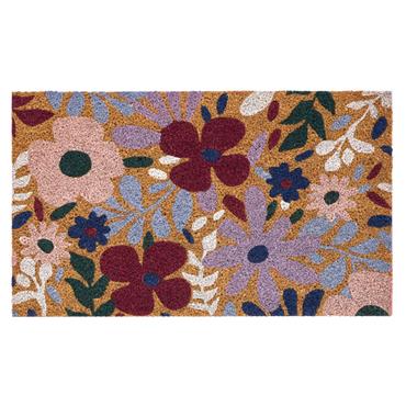 My Mat Coir Wildflower Meadow Mat 45x75cm