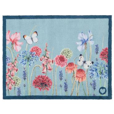 Hug Rug Butterfly Garden Blue Mat 65x85cm