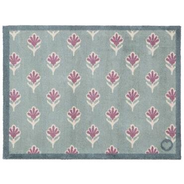 Hug Rug Ditsy Floral Green Mat 65x85cm