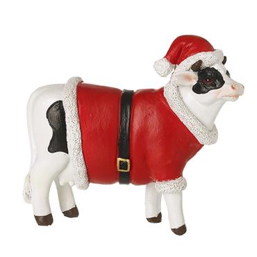 Christmas Cow 14cm