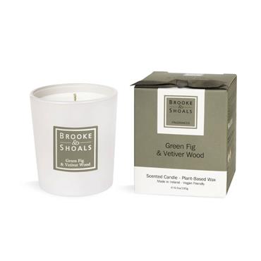 Regular Candle - Green Fig & Vetiver Wood