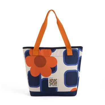 Regatta Orla Kiely Tote Bag Giant Square Flower Orange